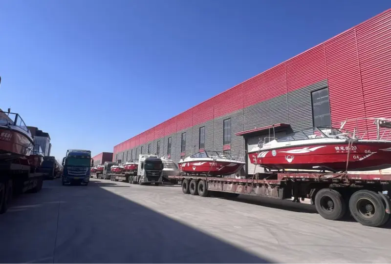 Lawada® Yachts Dostarczono 20 zestawów niestandardowych łodzi motorowych