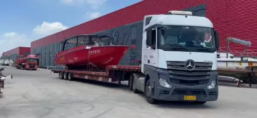 LAWADA® kończy próbną nawigację i dostawę dwóch niestandardowych łodzi pasażerskich z aluminium 1280