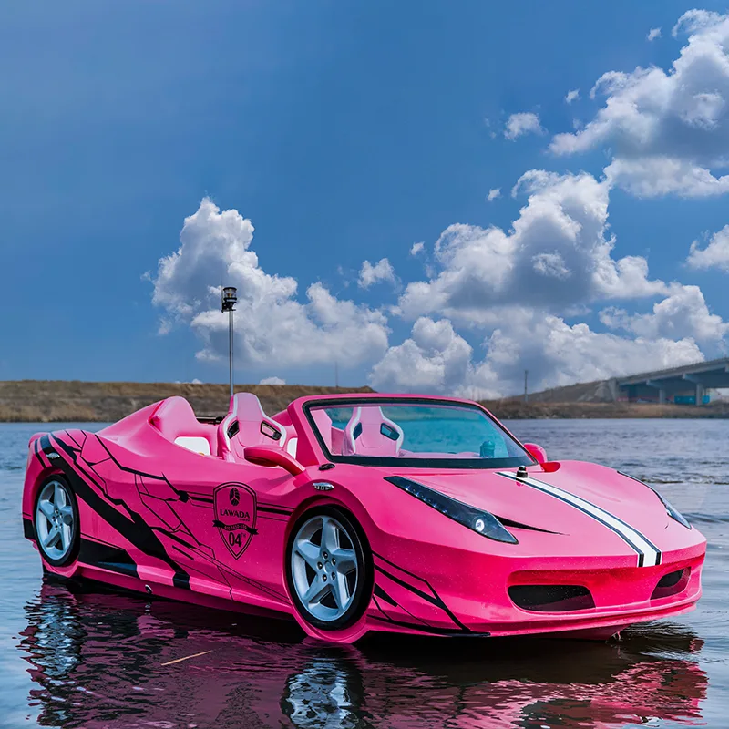 Wodna łódź samochodowa Ferrari